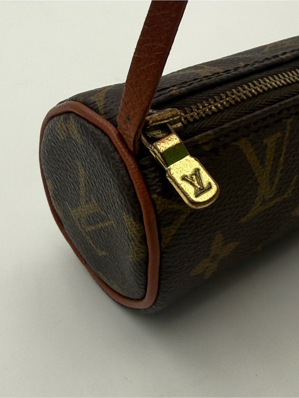 LOUIS VUITTON 1854 PARIS • Vintage MINI Nano PAPILLON 15 Bag w/ Treated Leather - Picture 15 of 15